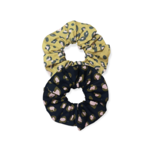 Σετ scrunchies animal print - ύφασμα, λαστιχάκια μαλλιών