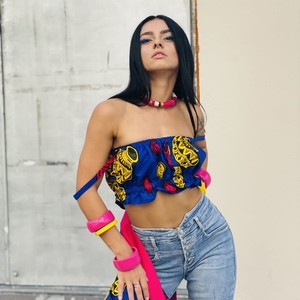 Crop Top μπλουζάκι - βαμβάκι, crop top