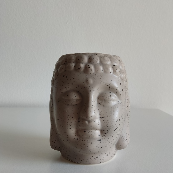 Spotted Buddha Wax Melter / Κεραμικός Αρωματιστής 13x10x11 0,257γρ - δωρο για επέτειο, soy wax, wax melt liners, vegan κεριά - 5