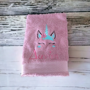 Πετσέτα προσώπου unicorn - πετσέτες - 3