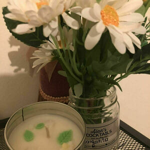 Χειροποίητο κερί 100% σόγιας, "Aνοιξιάτικη Mέρα" - αρωματικά κεριά, vegan friendly, soy wax - 2
