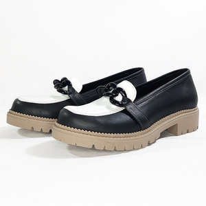 VEGAN LOAFER CERELIA VEGEA BLACK WHITE - vegan friendly - 2