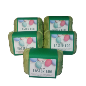 Σαπούνι πασχαλινά αυγά 6άδα σε καρτέλα 360γρ - αρωματικό σαπούνι, προσώπου, σώματος - 3
