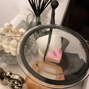 Candle melts - κεράσι (baby pink καρδιές) - κερί, αρωματικά κεριά, αρωματικό, waxmelts - 2