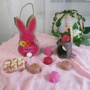 Πακέτο δώρου Easter Edition: "Easter Bunny Bag" - σετ, διακοσμητικά, πασχαλινά δώρα, διακοσμητικό πασχαλινό, soy wax - 3