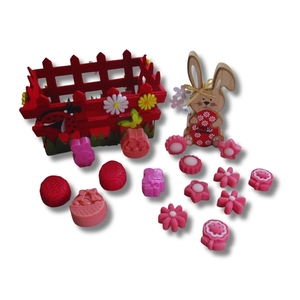 Πακέτο δώρου Easter Edition: "Ladybug" Basket - σετ, διακοσμητικά, πασχαλινά δώρα, soy candle, διακοσμητικό πασχαλινό
