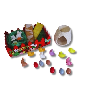 Πακέτο δώρου Easter Edition: "Πασχαλιάτικος Κήπος" - σετ, διακοσμητικά, πασχαλινά δώρα, διακοσμητικό πασχαλινό, soy wax - 2