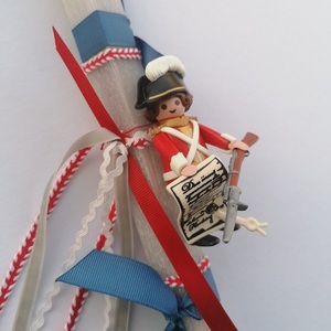 Λαμπάδα με Πειρατή 30εκ Αγόρι Παιχνίδι Αρωματικές Χειροποίητες Τετράγωνη - αγόρι, λαμπάδες, για παιδιά, παιχνιδολαμπάδες - 2