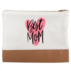 Νεσεσέρ 21x17 "Best mom 2" - φελλός, καλλυντικών, υφασμάτινο νεσεσέρ