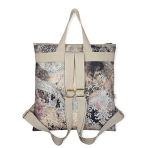Τσάντα πλάτης, backpack, Thalia, 32*30*6 cm - ύφασμα, πλάτης, all day, δώρα για γυναίκες - 2