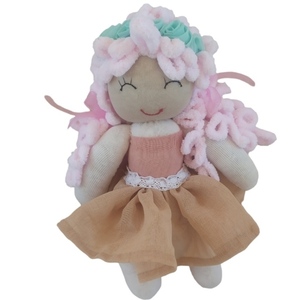 Χειροποίητη κούκλα 35 cm - κορίτσι, νεράιδα, λούτρινα, κούκλες