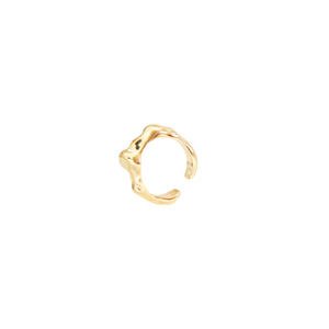Επιχρυσωμένο ασημέμιο ear cuff - ασήμι, επιχρυσωμένα, μικρά