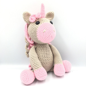 Χειροποίητος πλεκτός μονόκερος amigurumi - λούτρινα, μονόκερος, amigurumi, πασχαλινά δώρα, πλεκτό ζωακι