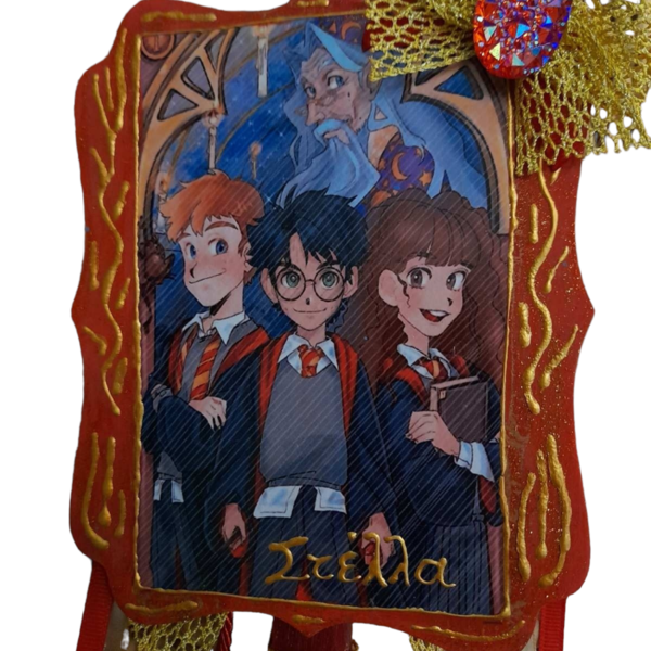 Λαμπάδα Harry Potter - λαμπάδες, για εφήβους, ήρωες κινουμένων σχεδίων, προσωποποιημένα - 3