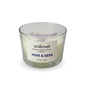 Αρωματικό Κερί Σόγιας - Hide & Seek 120ml - αρωματικά κεριά - 2