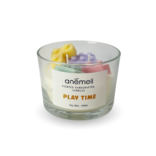 Αρωματικό Κερί Σόγιας - Play time 120ml - αρωματικά κεριά - 2