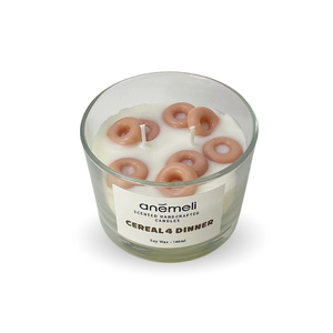 Αρωματικό Κερί Σόγιας - Cereal 4 dinner 120ml - αρωματικά κεριά