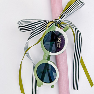 Λαμπάδα γυαλιά ηλίου πράσινα - κορίτσι, λαμπάδες, για παιδιά - 2