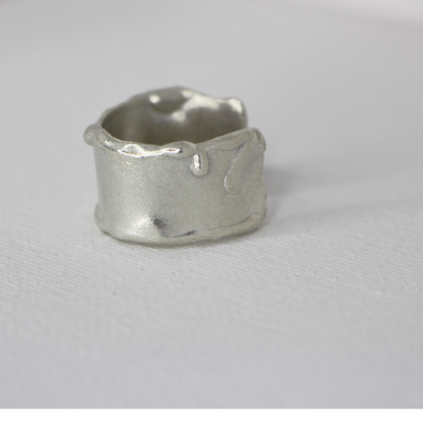 Handmade Silver Ring 925, "Amorgos" ring - ασήμι, αυξομειούμενα, φθηνά - 2