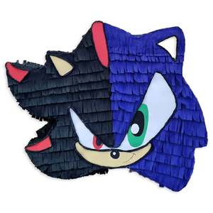 Πινιάτα Super Sonic (Σούπερ Σόνικ – Shadow) no1 - αγόρι, πινιάτες, ήρωες κινουμένων σχεδίων