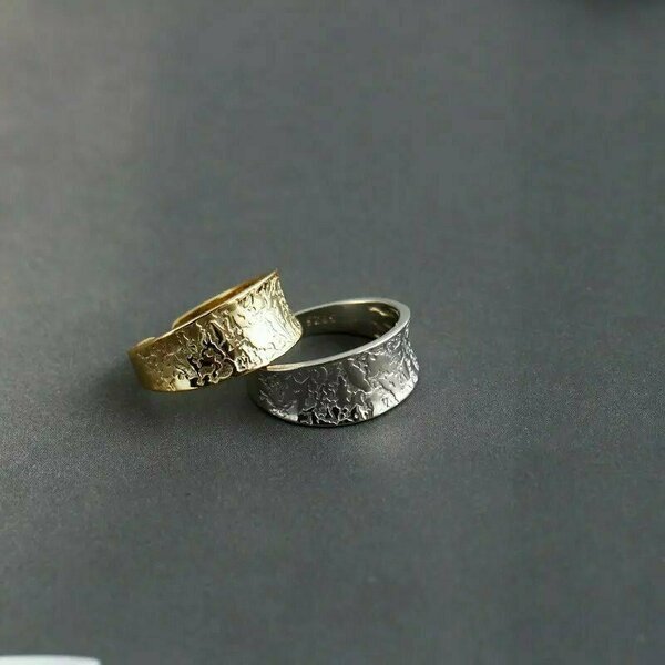Χειροποίητο ανοιχτό δαχτυλίδι από ασήμι 925|Boho Silver - ασήμι, βεράκια, boho, αυξομειούμενα, φθηνά - 4