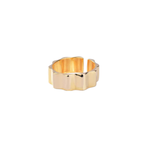 Χειροποίητο ανοιχτό δαχτυλίδι από ασήμι|Boho Yellow 3 - ασήμι, βεράκια, boho, αυξομειούμενα, φθηνά - 2
