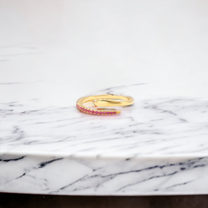 Χειροποίητο δαχτυλίδι από ασήμι με κόκκινα ζιρκόν|Red Zircon - ασήμι, ημιπολύτιμες πέτρες, βεράκια, σταθερά, φθηνά
