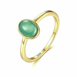 Χειροποίητο δαχτυλίδι από ασήμι με πράσινο ζιρκόν|Fine - ασήμι, ημιπολύτιμες πέτρες, βεράκια, σταθερά, φθηνά - 3