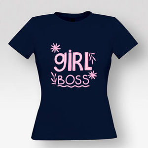 T-shirt "Girl boss" - γυναικεία - 3