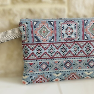 Boho clutch bag - ύφασμα, clutch, all day, boho, χειρός