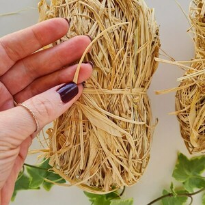 Raffia, Φυσικό Χόρτο κατασκευών, Νήμα για μακραμέ και Diy Κατασκευές, Διακοσμηση σπιτιου - υλικά κοσμημάτων, υλικά κατασκευών