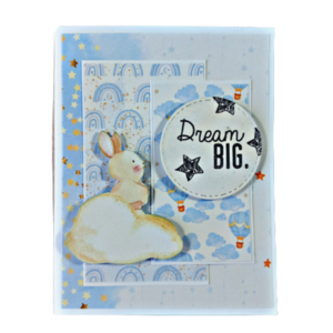 Ευχετήρια χειροποίητη κάρτα για νεογέννητο αγοράκι #25 - χειροποίητα, γέννηση, δώρο γέννησης, ευχετήριες κάρτες