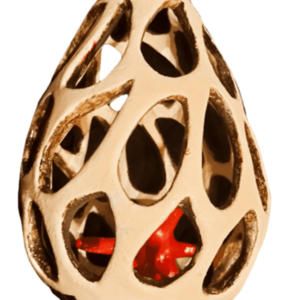 Eggλωβισμός (Caging) - Κεραμικό αυγό - πηλός, κεραμικό, διακοσμητικά