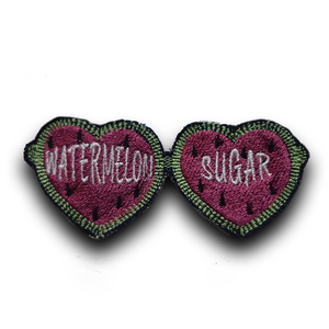 Σιδερότυπο κέντημα Embroidery patch Watermelon Sugar Harry Styles - κεντητά