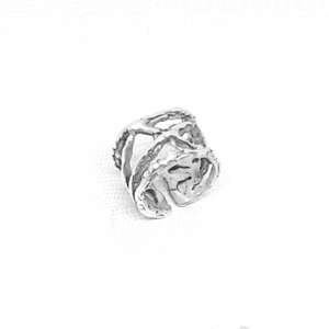 "Rous Ring" - ασήμι 925, μεγάλα, αυξομειούμενα