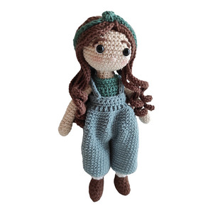 Χειροποίητη πλεκτή κούκλα Jolie - crochet, λούτρινα, κουκλίτσα, amigurumi