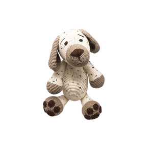 Πλεκτό χειροποίητο λούτρινο σκυλάκι αγκαλίτσα 35εκ κουκλάκι σκύλος - λούτρινα, σκυλάκι, amigurumi, δώρο έκπληξη, πλεκτό ζωακι