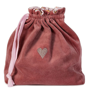 Χειροποίητο drawstring bag βελούδινο - ύφασμα - 2