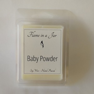Wax melts φυτικού κεριού σόγιας Baby Powder - αρωματικά χώρου, soy wax, wax melt liners