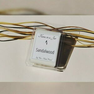 Wax melts φυτικού κεριού σόγιας Sandalwood - αρωματικά χώρου, soy wax, wax melt liners - 2