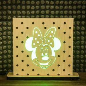 LED RGB Κάδρο | Minnie Mouse