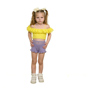 Πλεκτό μπλουζάκι για κορίτσια - κορίτσι, σετ, παιδικά ρούχα