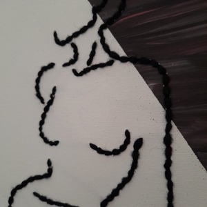Naked Pose - πίνακες & κάδρα, πίνακες ζωγραφικής - 4