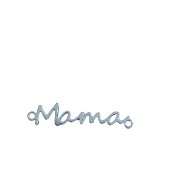 Charms mama 5τεμάχια - ατσάλι, υλικά κοσμημάτων, υλικά κατασκευών