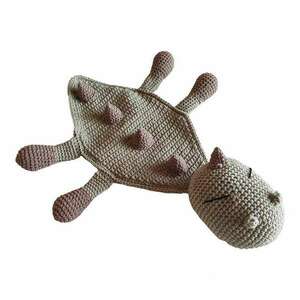 Χειροποίητο πλεκτό κουβερτάκι δεινόσαυρος - crochet, λούτρινα, πλεκτό ζωακι
