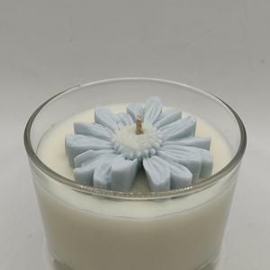 Κερί με μαργαριτα - αρωματικά κεριά