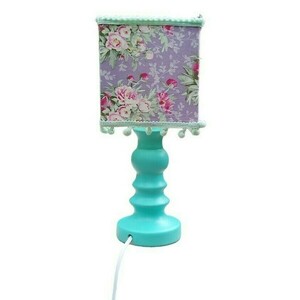 πορτατίφ purpe vintage flowers κεραμική βάση Διαστάσεις 25*10*10 Ε17 - πορτατίφ