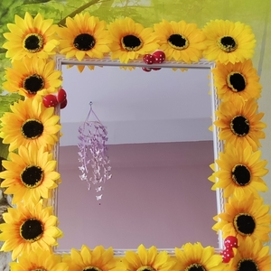Καθρέπτης με λουλούδια - λουλούδια - 5
