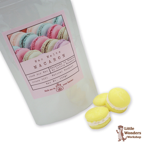 Wax Melts Macaron - Χειροποίητα Φυτικά Αρωματικά σε άρωμα και χρώμα της επιλογής σας, 100γρ - κερί, αρωματικά κεριά, αρωματικό χώρου, κερί σόγιας - 2