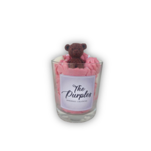 Αρωματικό Κερί Σόγιας Σε Ποτήρι 230γρ Με Άρωμα Baby Powder - αρωματικά κεριά, πρωτότυπα δώρα, 100% φυτικό